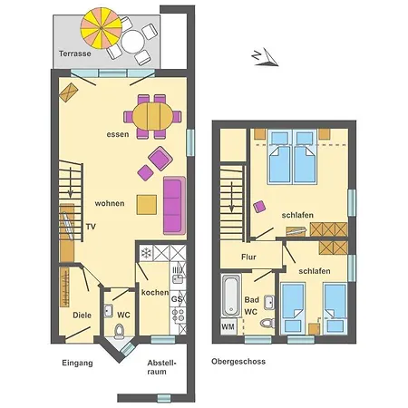 Freesenbruch Reihenhaus 5c - Hummer